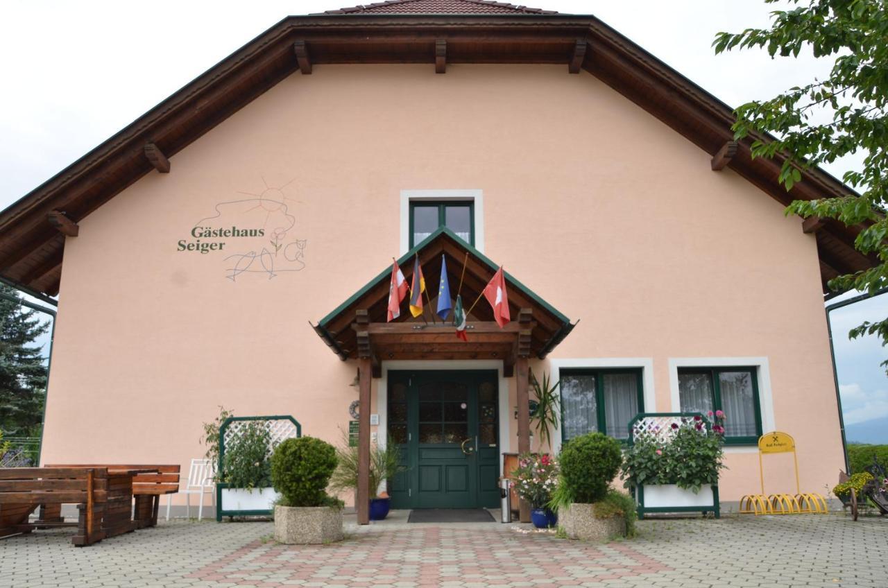 Restaurant Gaestehaus Seiger Sankt Lorenzen bei Knittelfeld Dış mekan fotoğraf